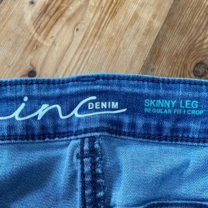 Inc Jeans ruffle hem